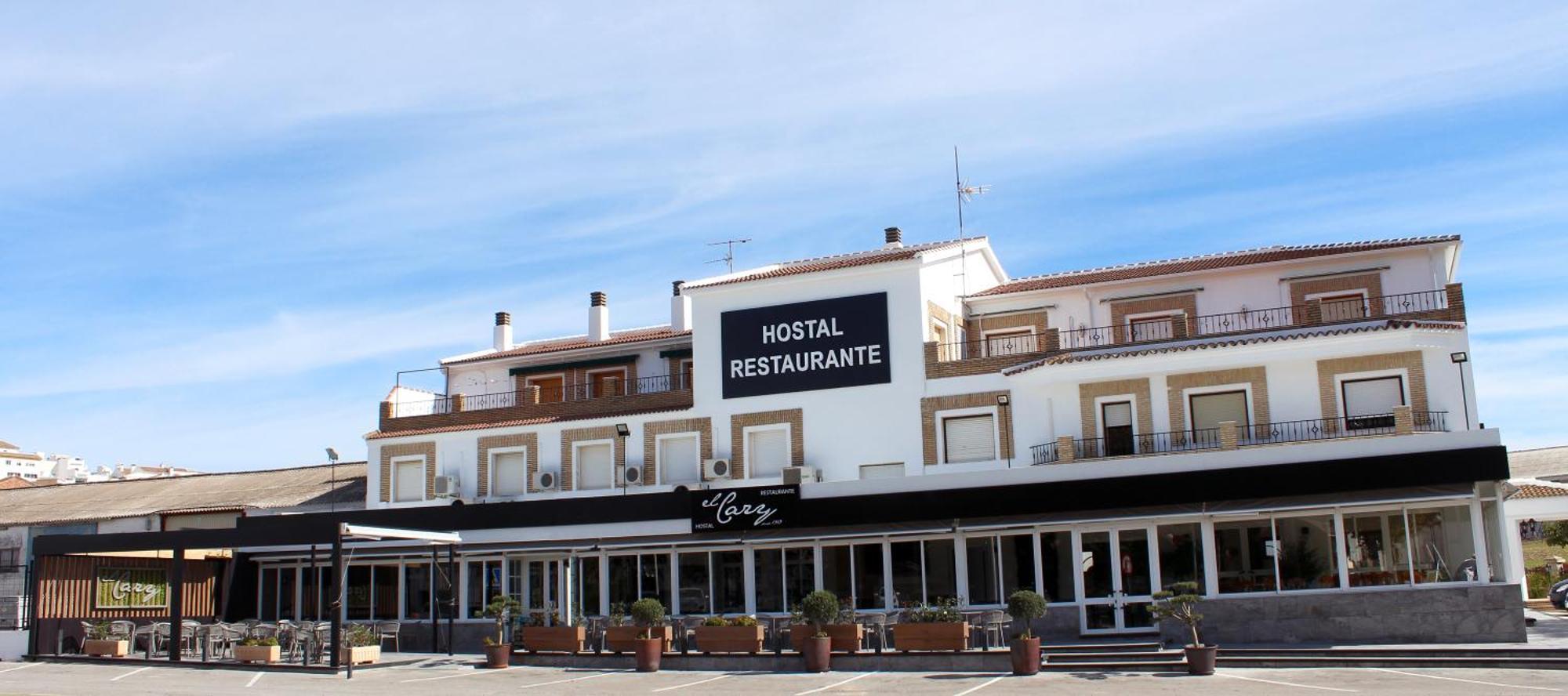 Hostal Restaurante El Cary Montemayor Екстер'єр фото