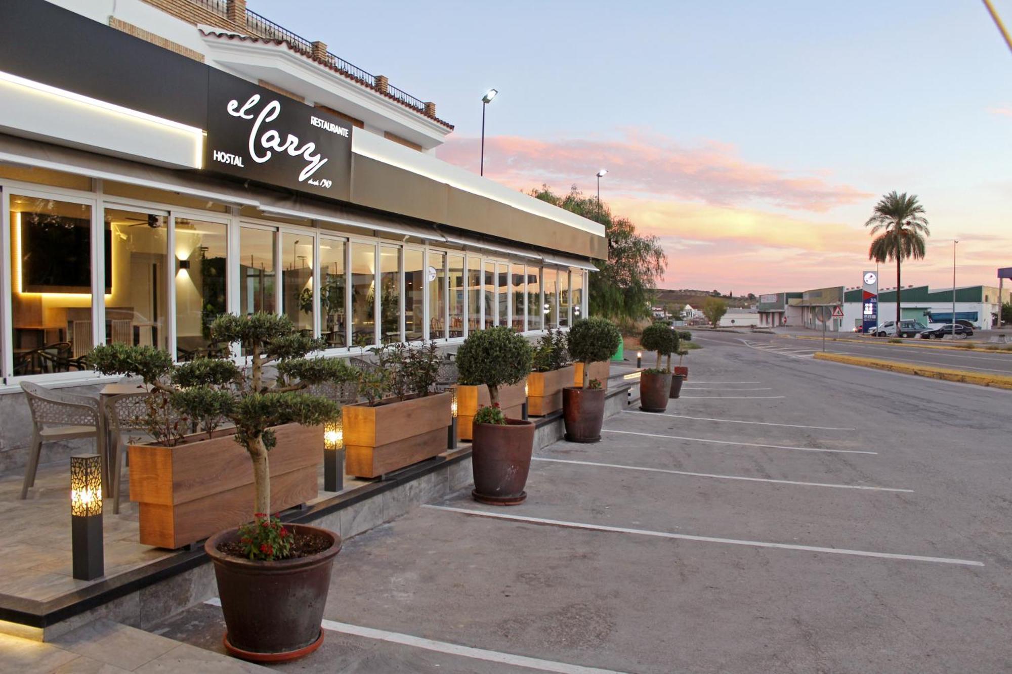 Hostal Restaurante El Cary Montemayor Екстер'єр фото